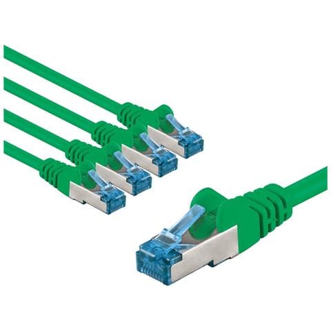 69363 cavo di rete Verde 1 m Cat6a S /FTP (S-STP) - Foto 1