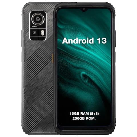 H6 EU001B smartphone 16,7 cm (6.56") Tripla SIM Android 13 4G USB tipo-C 8 GB 256 GB 4900 mAh Nero - Foto 1
