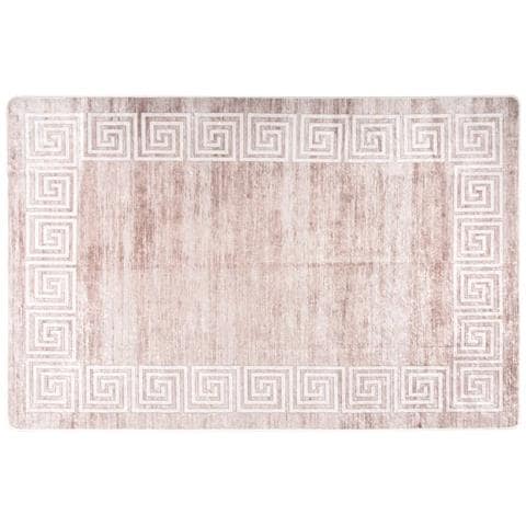 Lusso Casadino - Tappeto Lavabile 160x230 Cm Beige Antiscivolo - Foto 2