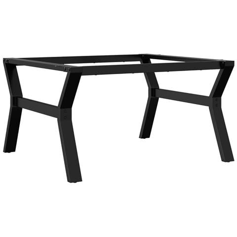Telaio Gambe A Y Per Tavolino Da Salotto 80x70x43 Cm In Acciaio - Foto 1