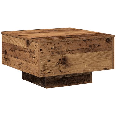 Tavolo da caffè , Legno antico, 55x55x31 cm, Legno ingegnerizzato - Foto 7