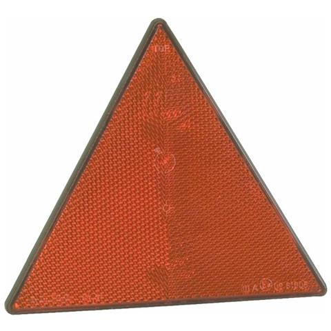 Catarifrangente Triangolare Rosso Con Viti M6x16mm Confezione Da 10 Pezzi - Foto 1