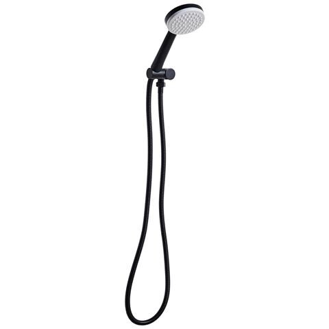 Kit Doccia Con Soffione E Flessibile Aypate Nero - Foto 2