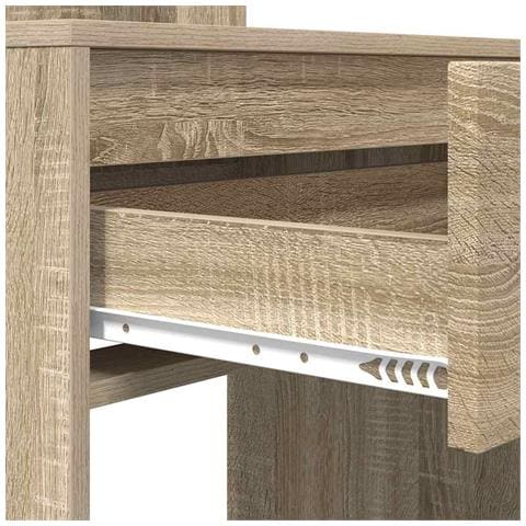 Tavoli da Trucco per Camera da Letto con cassetto Rovere Sonoma - Foto 9