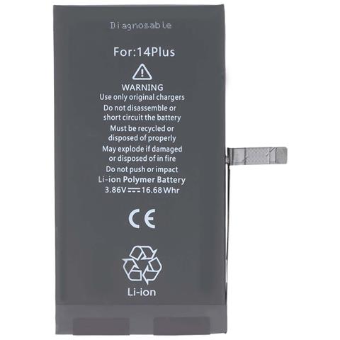 Batteria Per Iphone 14 Plus Li-polimero 3.86v 4323mah Diagnosticabile - Foto 1