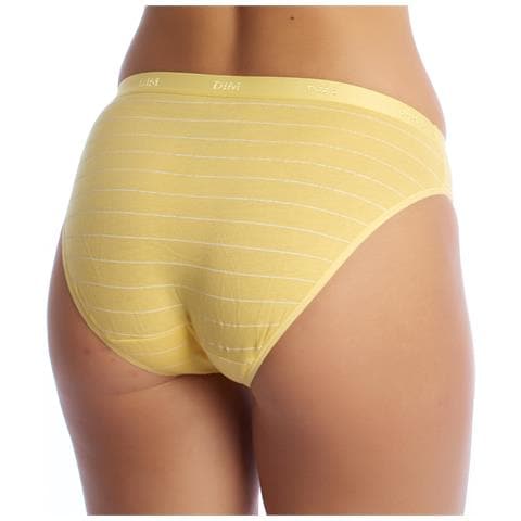 Confezione Da 3 Mutandine Slips Cotone Elasticizzato D4c17 Per Donna - Foto 7
