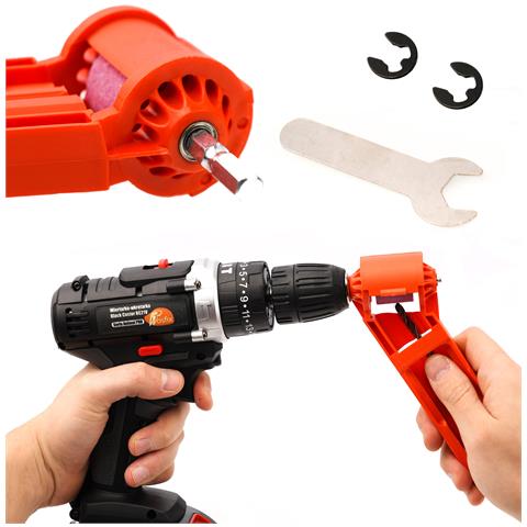 Affilatrice Manuale Per Punte - Precisione E Durata | Materiale Abs, 85x170mm, Colore Rosso | Per Punte Di Varie Dimensioni - Foto 1
