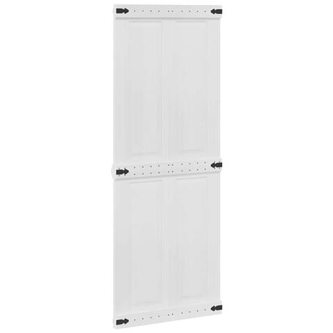Porta Corona Bianco 80 x 210 cm Legno multistrato - Foto 1