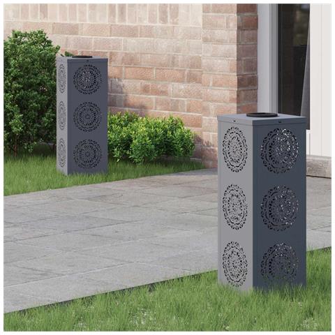 Faro LED solare per sentieri 2 pcs Antracite - Foto 2