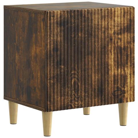 Armadio da Notte Rovere Fumo 43 x 34,5 x 50 cm - Foto 1