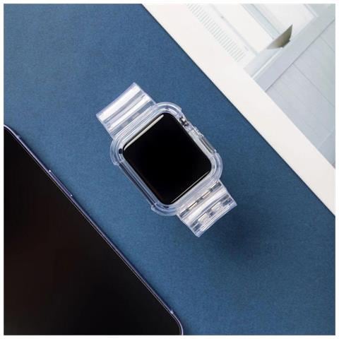 Cinturino Di Ricambio Giallo Per Orologio Watch 3 38mm / Watch 2 38mm, Con Corpo Cinturino. - Foto 1