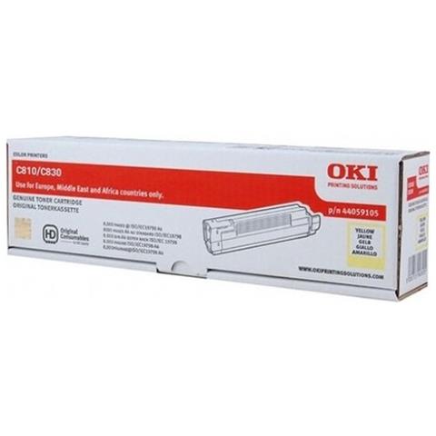 44059105 Toner Originale Giallo per C810 Capacità 8000 Pagine - Foto 6