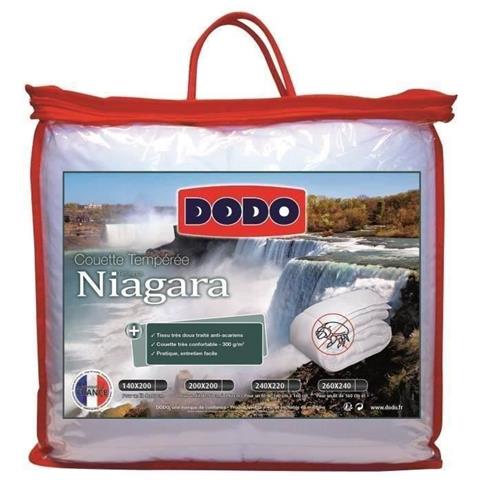 Niagara Piumino, Poliestere, Bianco, 240 x 220 cm - Foto 2