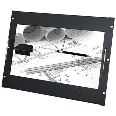 Monitor 8u Per Armadio Rack 18,5'' Full Hd Nero - Foto 1