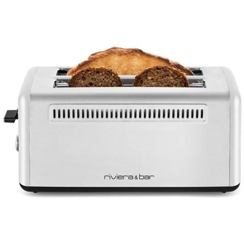 Tostapane 2 Fessure 1500w Acciaio Inox - Qgp480 - Foto 2
