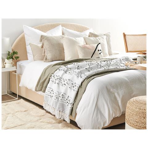 Plaid Copertina Grigio Chiaro 130x150cm Yamalak - Foto 10