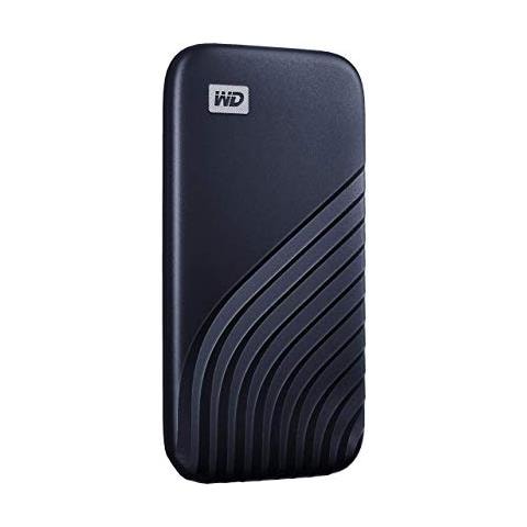 WD 500GB My Passport SSD portatile con tecnologia NVMe, USB-C, fino a 1.050 MB / s in lettura, fino a 1000MB / s in scrittura, Blu - Foto 5