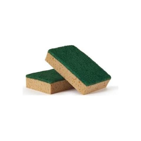 Spugna Con Abrasivo Pro 800 Spugna Tabacco / Abrasivo Verde Conf. 10 Pz. - 0241c - Foto 1