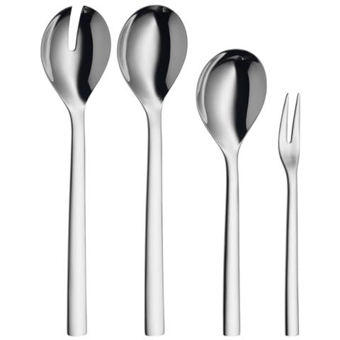 Posate Antipasto 4 Pezzi Nuova Acciaio Inox - Foto 1