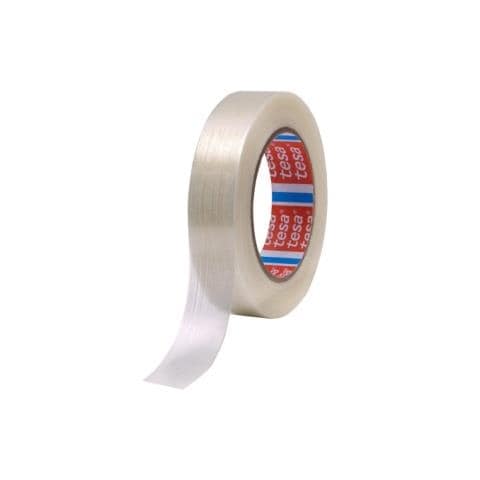 19 mm Larghezza x 50 m Lunghezza - Poliestere - 1 Rullo - Trasparente - Foto 1