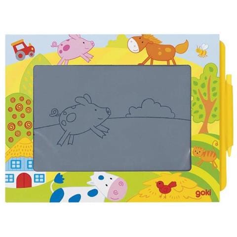 Tavolo Da Disegno Magico Junior 19 X 13 Cm Cartone Da 2 Anni - Foto 1