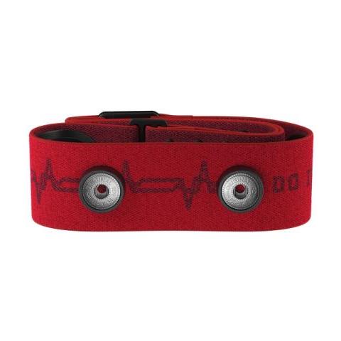 Pro Strap Tracolla Cardiofrequenzimetro Silicone, Tessile Rosso - Foto 1