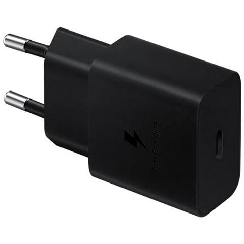 Caricabatterie Fast Charging Originale Rapido Casa Da Rete Usb-c Ep-t1510 15w Black Bulk - Foto 1