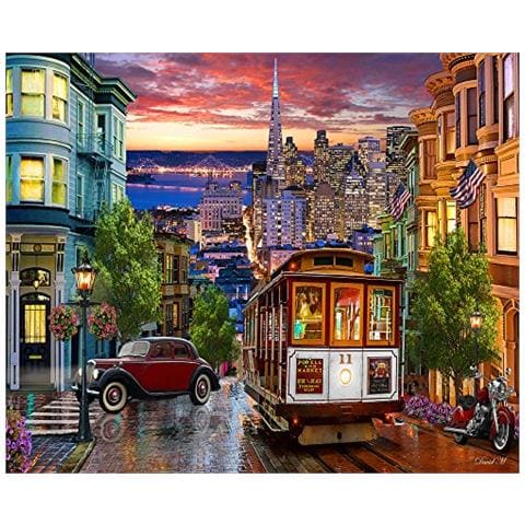 mpany San Francisco Trolley Jigsaw Puzzle 1000 Puzzle - Foto 1
