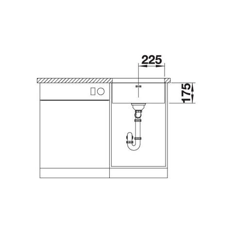SUPRA 450-U Lavello sottopiano Rettangolare Stainless steel - Foto 5