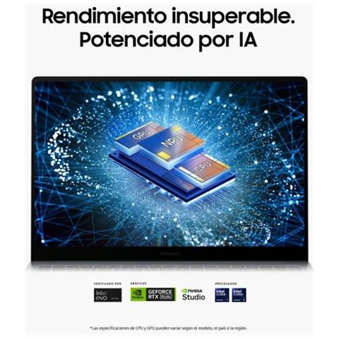 Notebook Galaxy Book4 Ultra NP960XGL-XG1ES Monitor 16" WQXGA+ Intel Core Ultra 7 155H Ram 16 GB SSD 1 TB NVIDIA GeForce RTX 4050 6 GB 1 x 3.2 Gen 2 Type A Windows 11 Home - Foto 7