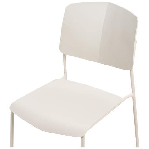 Set Di 4 Sedie Da Pranzo Beige Astoria - Foto 2