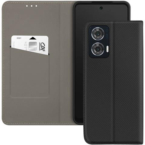 Custodia A Libro Per Motorola Edge 50 Fusion Lembo Di Supporto Video - Foto 2