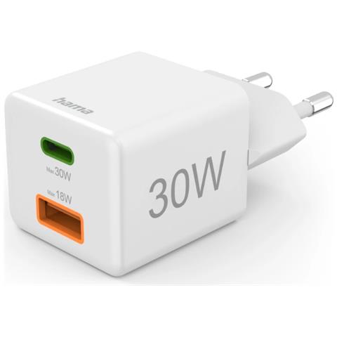 00201992 Caricabatterie per dispositivi mobili Smartphone Bianco AC Ricarica rapida Interno, Esterno - Foto 1