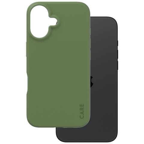 CARE by PG Green iPhone16 6.1 custodia per cellulare Cover Trasparente - Foto 1