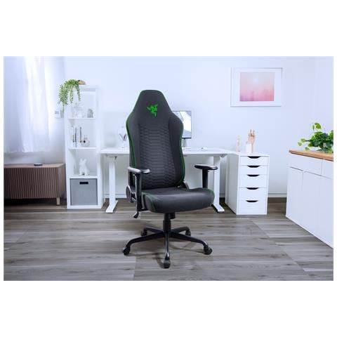 Iskur V2 X Sedia da gaming per PC Nero, Verde - Foto 2