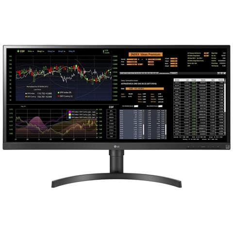 All-in-One Thin Client 34CN650N-6N Monitor 34" Intel Celeron J4105 2,5 GHz RAM 4GB eMMC 16GB Full HD - Foto 1