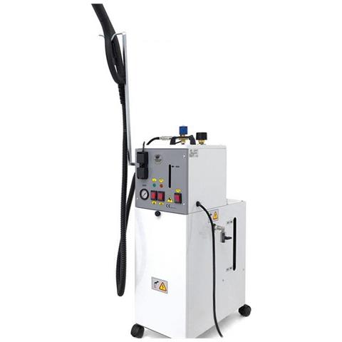 EOLO Generatore di Vapore AV05B CLEAN INOX V6 Professionale Lavasuperfici Disinfesta Lavavetri Tessuti Pulitore con Accessori Pulizia Igienizzazione Tessuti Made in Italy Garanzia 5 Anni Efficienza A++ - Foto 1