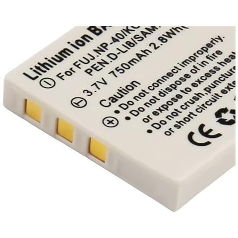 Batteria Li-ion 750mah Fujifilm Finepix Camera 3.7v Compatibile Np-40 - Foto 3