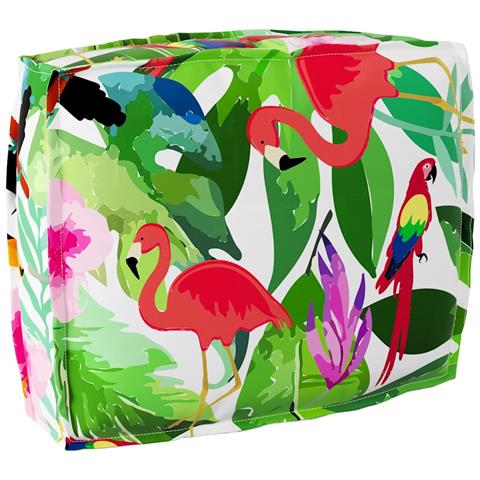 Cuscino per schienale pallet Floral Multicolore 50 x 40 x 12 cm - Foto 1