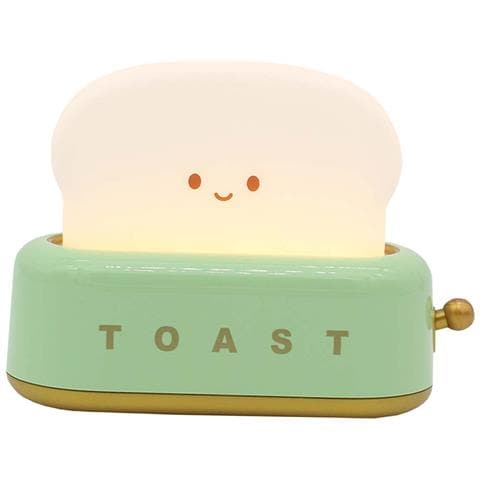 Luce Notturna Per Bambini, Atmosfera Dolce E Rilassante Belyo Toast Divertente, Blanc / Vert - Foto 1