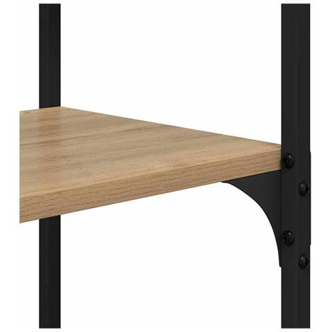 Libreria rovere artigianale 100 x 32 x 170 cm Legno multistrato - Foto 9