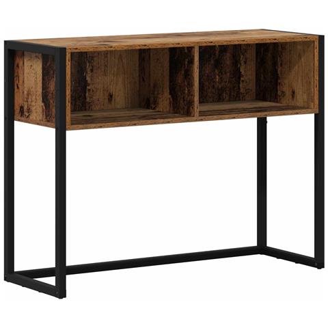 Tavolino Legno vecchio 100 x 36 x 75 cm Legno multistrato - Foto 1