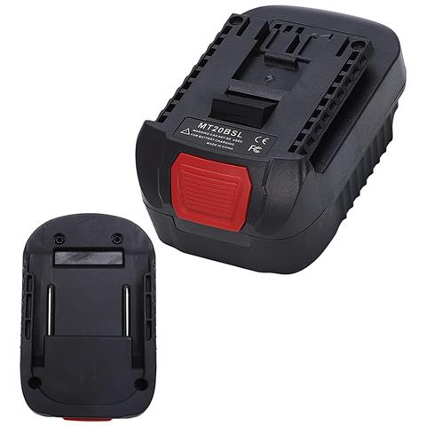 Adattatore Batteria Makita 18v A Bosch 18v Mt20bsl - Compatibile Con Utensili Bosch 18v | Nylon 66+fibra Di Vetro, Abs | Senza Caricatore - Foto 1