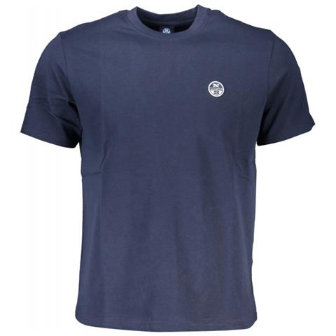 MAGLIETTA MASCHILE A MANICHE CORTE BLU - Colore: Blu, Taglia: S - Foto 1