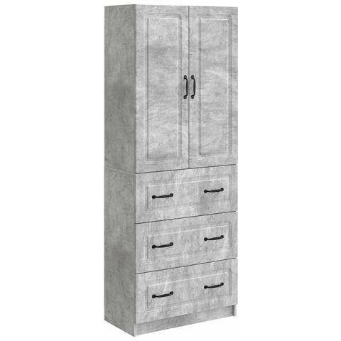 Set di armadi 2 pcs Grigio Cemento 66 x 34,5 x 87 cm - Foto 1
