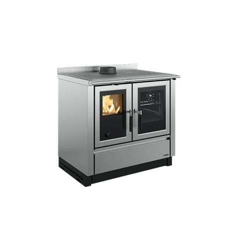 7016405 stufa Libera installazione Carbone (combustibile) Acciaio inox - Foto 1