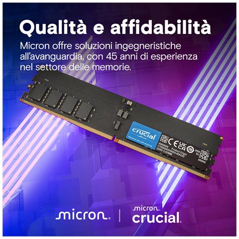 CT32G64C52CU5 memoria 32 GB 1 x 32 GB DDR5 6400 MT /s 288-pin DIMM - Foto 2