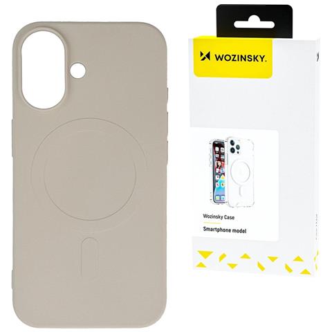 Custodia In Silicone Magsafe Per Samsung Galaxy S25, Color Sabbia - Foto 1