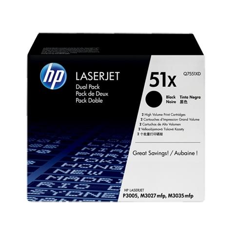 Toner Nero Cod. Q7551X Conf. Doppia Q7551Xd - Foto 1