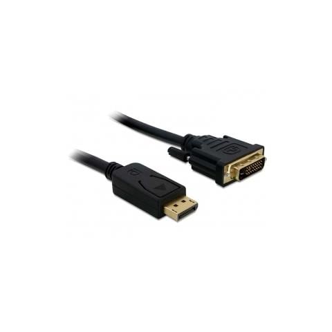 Displayport > DVI 24+1 St / St 2m, 2m, Displayport, DVI-D - Foto 1